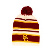 USC Trojans Youth Cardinal SC Interlock Stripling Cuff Knit Beanie